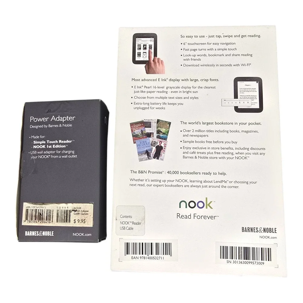 Barns & Noble BNRV510 Nook GlowLight Plus 6